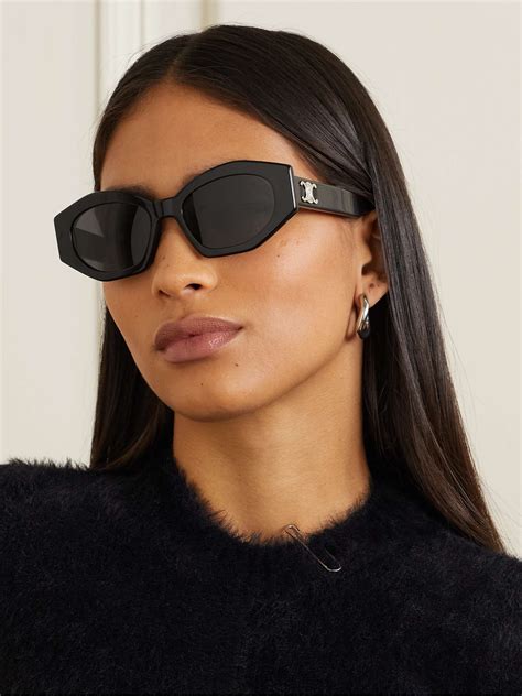 celine burgundy cat eye sunglasses|Celine 56mm cat eye sunglasses.